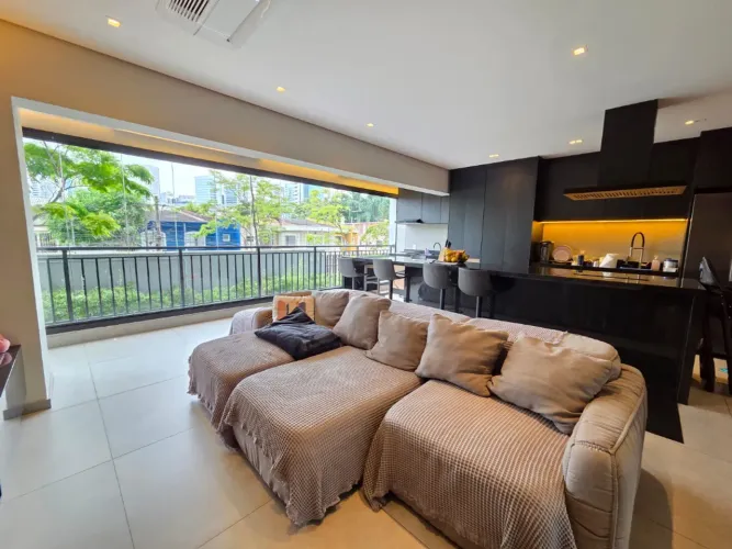 Apartamento para venda em Vila Cordeiro com 2 quartos, sendo 1 suíte, 91m²