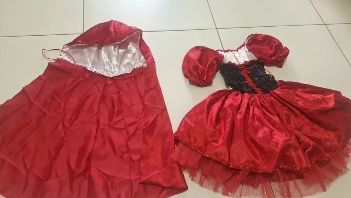 Fantasia Chapéuzinho Vermelho
