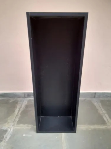 Nicho sob medida (marcenaria) revestido de fórmica 80x30x17