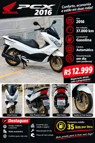 Honda PCX 150/dlx 2016