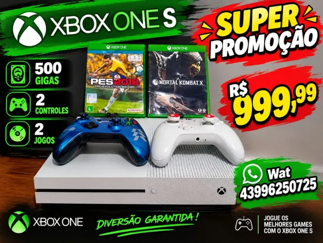 Super promoção do Xbox one, entrar em contato quem realmente for comprar