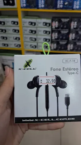 fone de ouvido tipo c
