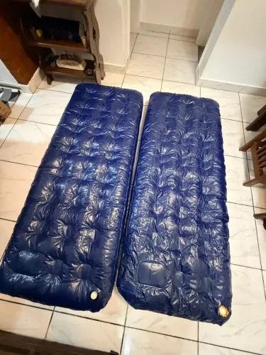 Kit 2 colchões solteiro infláveis 