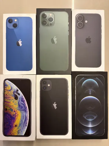 Caixas vazias iPhone XS 11 12 Pro 13 Pro Max 16