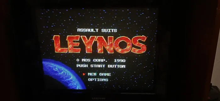 Jogo Assault Suit Leynos para Mega Drive