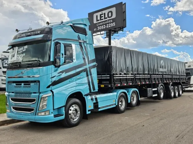 FH 460 6x2 Globetrotter Ano 21 Plano Ouro + 4 Eixo Librelato Ano 26 0km 14mts com pneus 