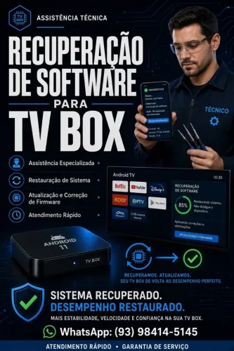 Conserto Tv Box/Game Stick