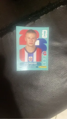 Figurinha Copa 2026 ( Erling Haaland )