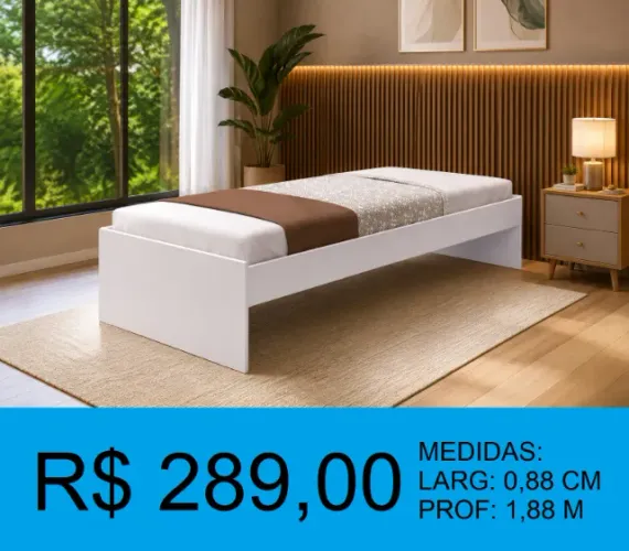 Cama de solteiro preço imperdivel - temos a pronta entrega