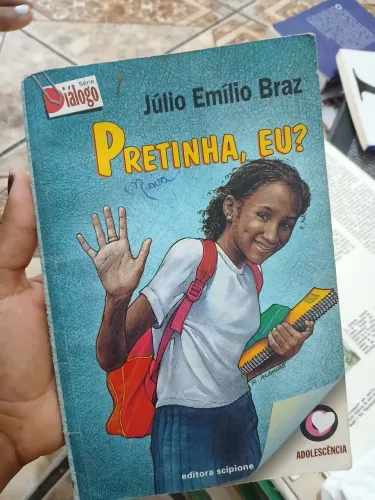 Livro Pretinha, eu? Júlio Emílio Braz