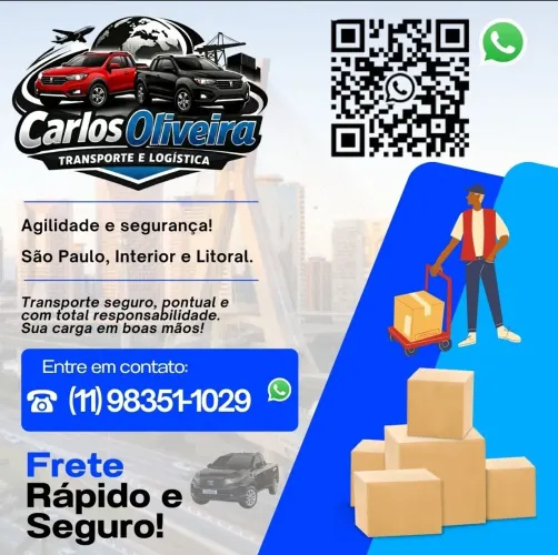 Carreto mudança frete $200
