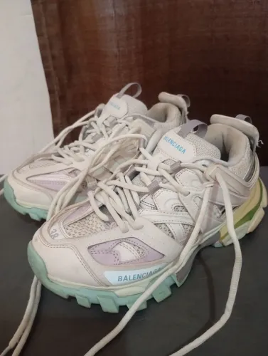 Tenis balenciaga track branco Original tamanho 38
