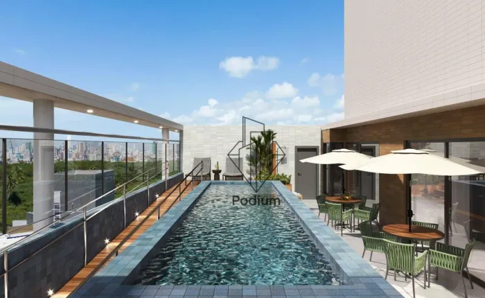 Apartamentos com varanda / sacada gourmet à 200m da praia de Intermares / Bela Vista - AP2