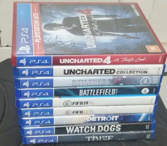 LOTE DE JOGOS DE PS4