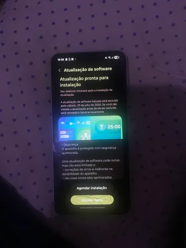 Samsung A16 tela quebrada