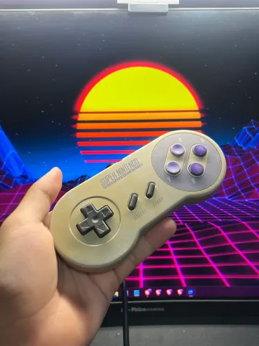 Controle Super Nintendo - Conservado 