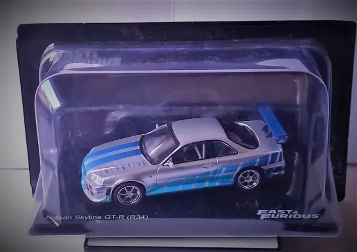 Miniatura NIssan Skyline GT-R Fast & Furious Salvat 1/43