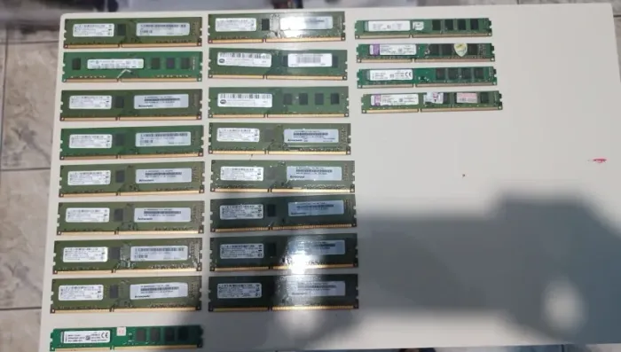 Memórias RAM DDR3 Desktop - 2GB, 4GB e 8GB - 8500U, 10600U e 12800U