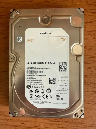 HD Seagate Enterprise Capacity 3.5" HDD v5 - 8TB SAS