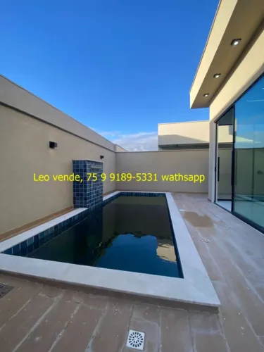 Leo vende, casa bairro Papagaio, 3 suítes, closet, piscina e goumert