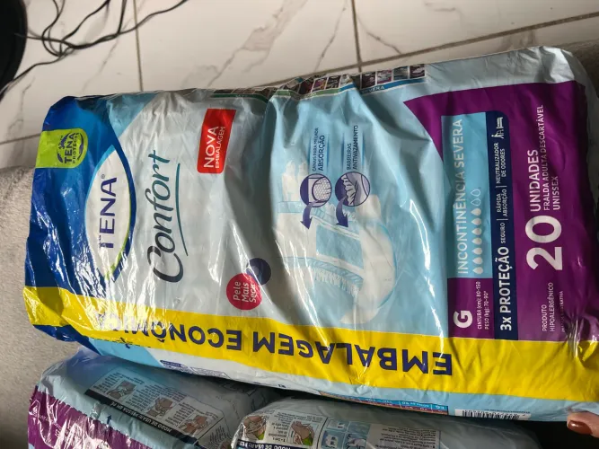 Fralda adulto tena confort 20un