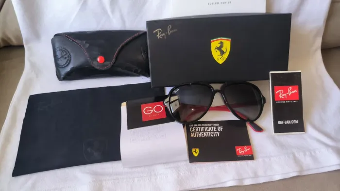 Óculos de sol Ray-ban Scuderia Ferrari Original