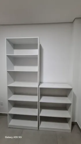 Kit de estantes 200x71x30cm e 100x61x30cm