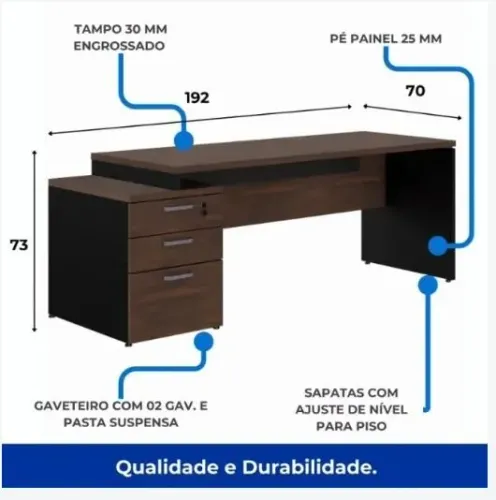 Mesa para escritório 