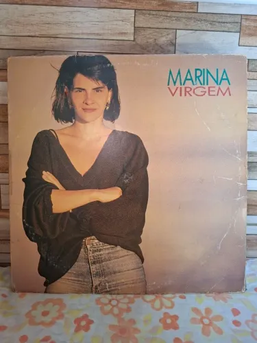 LP Marina - Virgem (1987) - Disco de Vinil