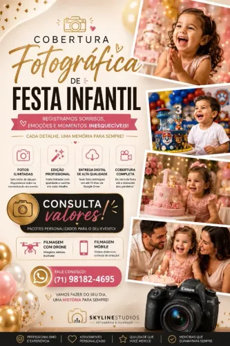 Fotografia Festa Infantil