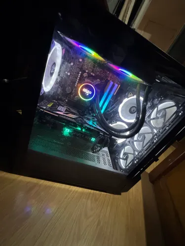 Gabinete Gamer mid tower lateral em vidro 