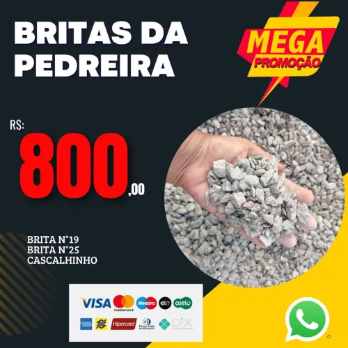 Britas direto da PEDREIRA