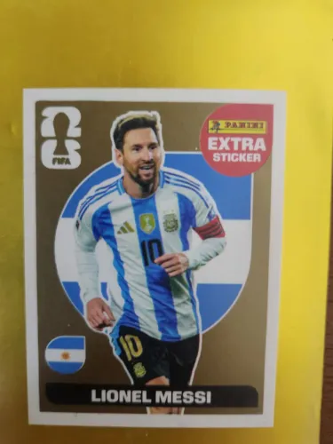 Figurinha Messi 2026