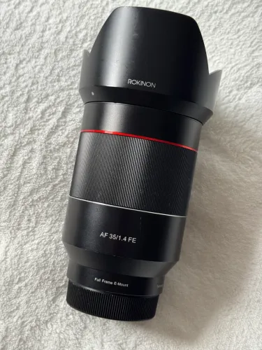 Lente Samyang 35mm 1.4 para Sony