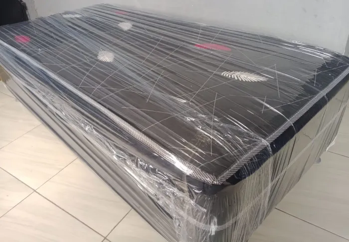 Cama de solteiro de mola ensacada