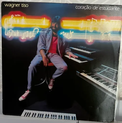 Disco de vinil Wagner Tiso - Coração de estudante