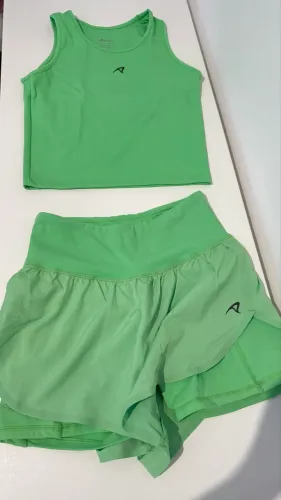 Conjunto Regata e Shorts Authen Verde