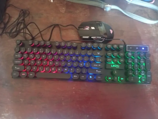 Mause e teclado por 140 reais