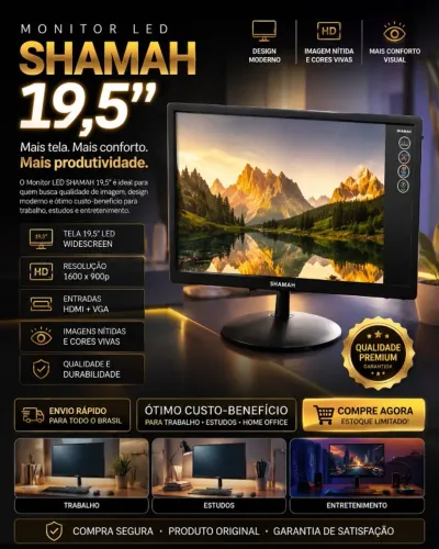 monitor led 19.5