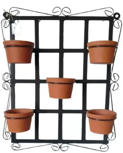 Decorações em ferro.