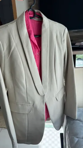 Blazer Off-White Feminino