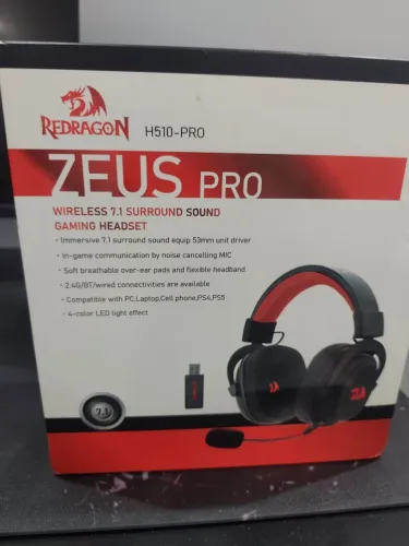Fone gamer redragon Zeus