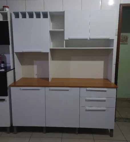 Armário Cozinha 06 Portas Compacto C/Adega 1.65M. Produto Novo Direto da Fábrica!!!