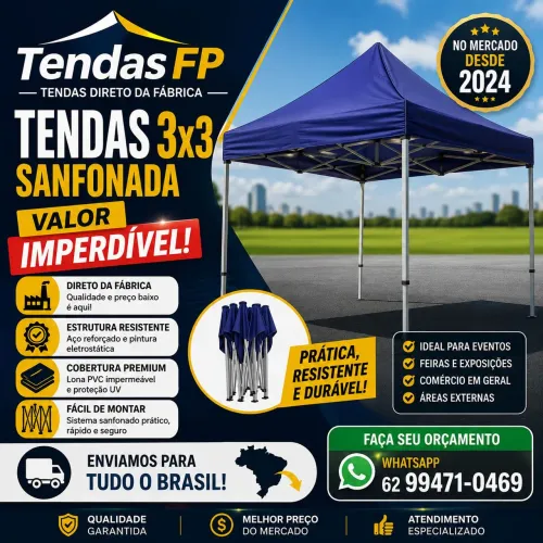 Tendas Sanfonada 