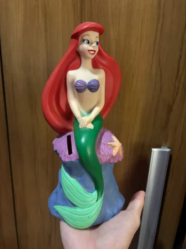 Disney Ariel cofre pequena sereia cofre vintage
