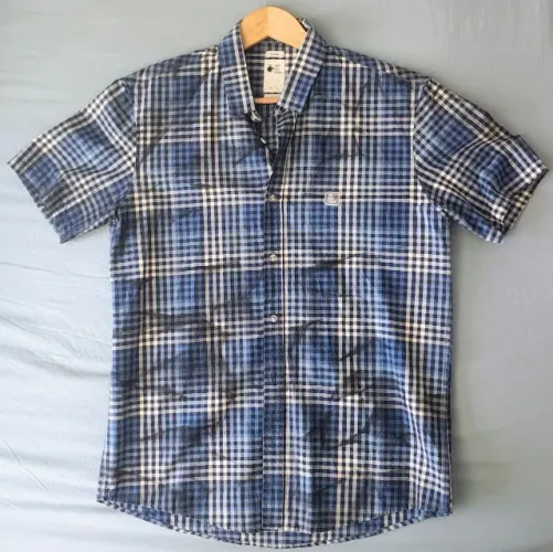 Camisa Von der Volke xadrez TAM. G