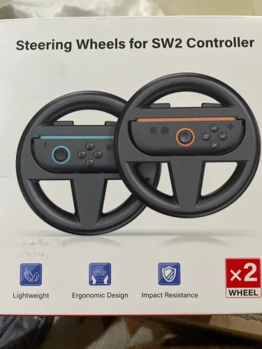 Steering Wheel for Nintendo Switch 2 Joy Con (2025