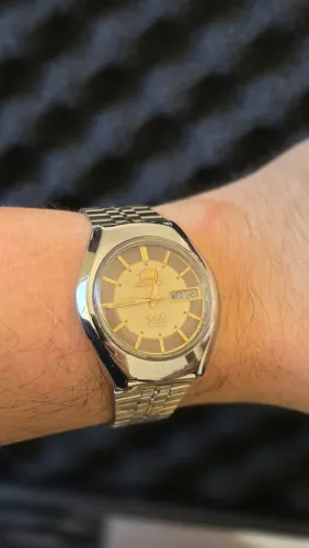 Relogio Orient Crystal Marrom
