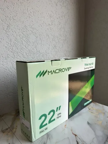 Monitor Macrovip de 22 polegadas (NOVO)