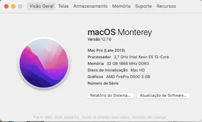 Mac Pro Parrudão - 12 core